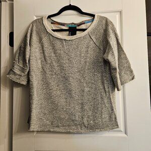 Cropped sweatshirt
